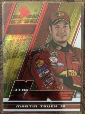 2006 PRESS PASS PREMIUM IN THE ZONE MARTIN TRUEX JR. INSERT CARD 145/250 - Image 1 of 2