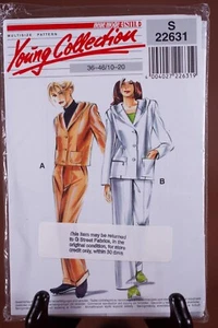Neue Mode Stil Young Collection Sewing Pattern Suit 10-20 Sealed - Picture 1 of 5