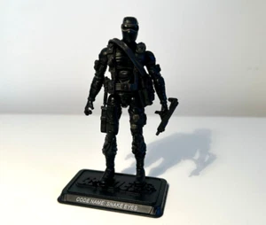 GIJOE 25TH ANNIVERSARY 2008 3.75'' SNAKE EYES COMMANDO COMPLETE - Imagen 1 de 3