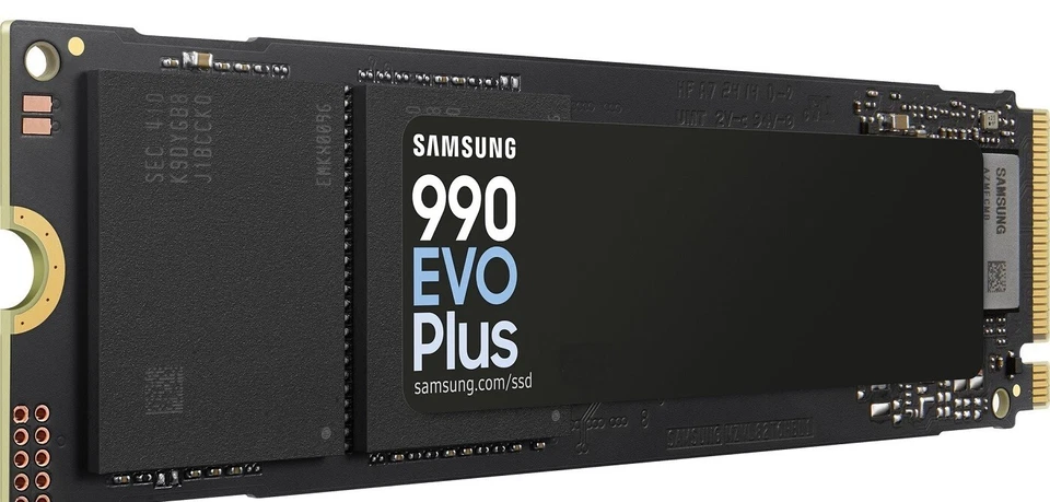 SSD interno Samsung 990 EVO Plus disco rigido M.2 PCIe 5.0 x2 NVMe 1TB / 2T / 4TB