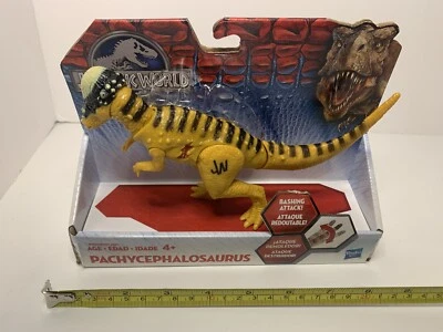 Jurassic World Pachycephalosaurus 2015 Hasbro Bashers & Biters Park Dinosaurus  Foto 1 de 4