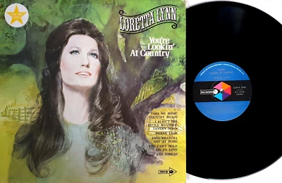 Loretta Lynn - You're Lookin' At Country LP 1971 MCA/Radio Corp Australia - Image 1 of 2