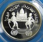 Sudan 5 Pounds .925 Silver Coin, 1981 Proof in capsule, Year of the Child, KM-87