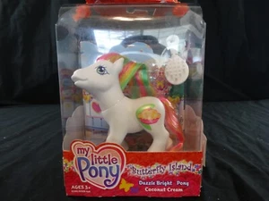 MLP Butterfly Island Dazzle Bright Bowtie My Little Pony Vintage 2004 NEW NIB - Picture 1 of 9