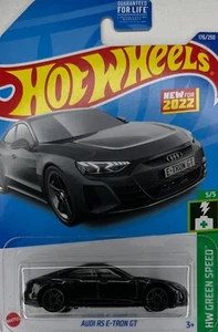2022 Hot Wheels #176/250 HW Green Speed Audi RS E-Tron GT 5/5 Gray -Boxed - Picture 1 of 2