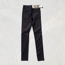 Cheap Monday Tight Skinny Jeans Size 25 Men Satin Black Long Trouser Pants Denim