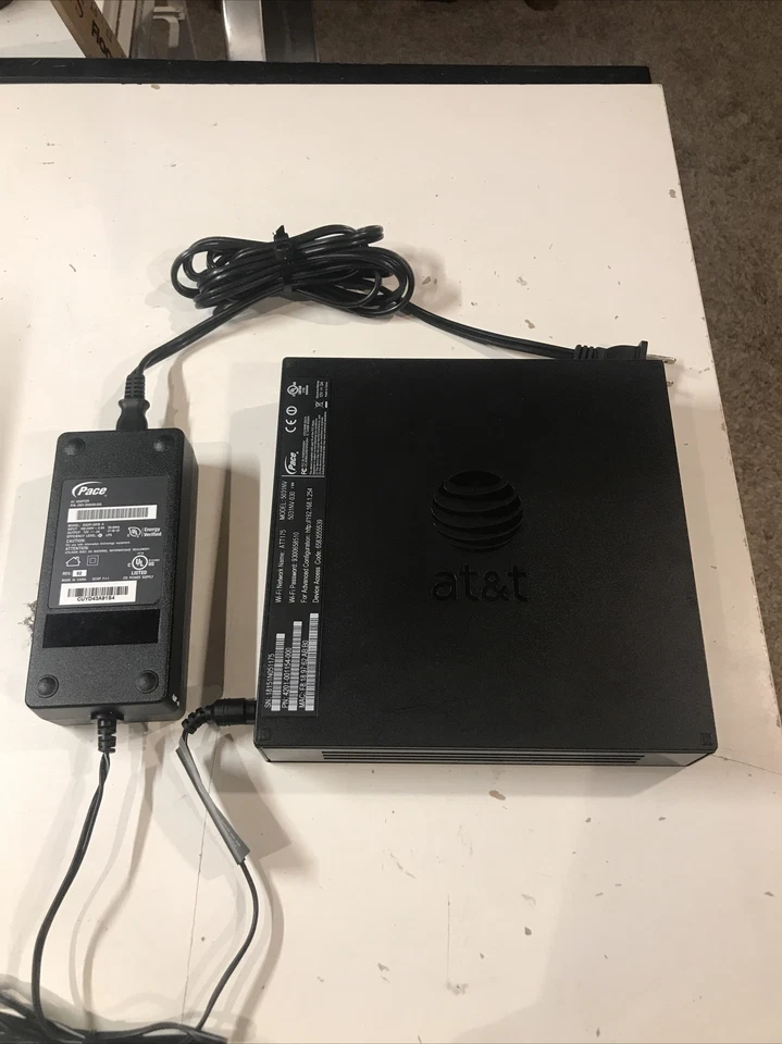 AT&T U-verse Pace 5031NV DSL Gateway Wireless Modem Router - Image 1 of 4
