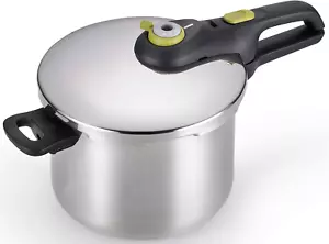Pressure Cooker 6.3 Qt Stainless Steel Cooking Pot Programmable Cookware Silver - Picture 1 of 8