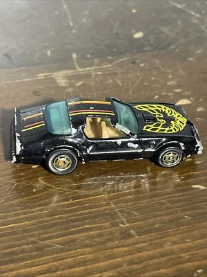 Pontiac Firebird Smokey and Bandit 1977 vintage Mattel Hot Wheels ¡Fondo en blanco! Foto 1 de 4