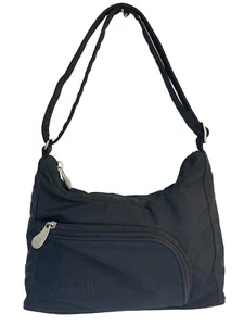 Ameribag Shoulder Bag Black Nylon Small Travel - Picture 1 of 17