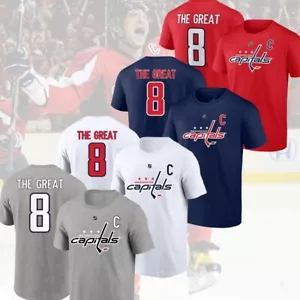 Alexander Ovechkin #8 Washington Capitals All-Time Leading Goal Scorer Gift Fans - Picture 1 of 11