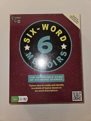 Six Word Memoirs Card Game by University Games - Image 1 of 3