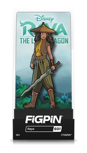 Prendedor clásico esmaltado FiGPiN Disney #601 RAYA & THE LAST DRAGON sin escanear - Imagen 1 de 9