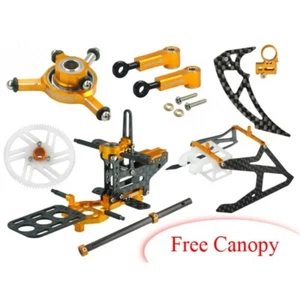 Microheli CNC Performance X Frame Package (GOLD) - T-REX 150 DFC - Picture 1 of 1