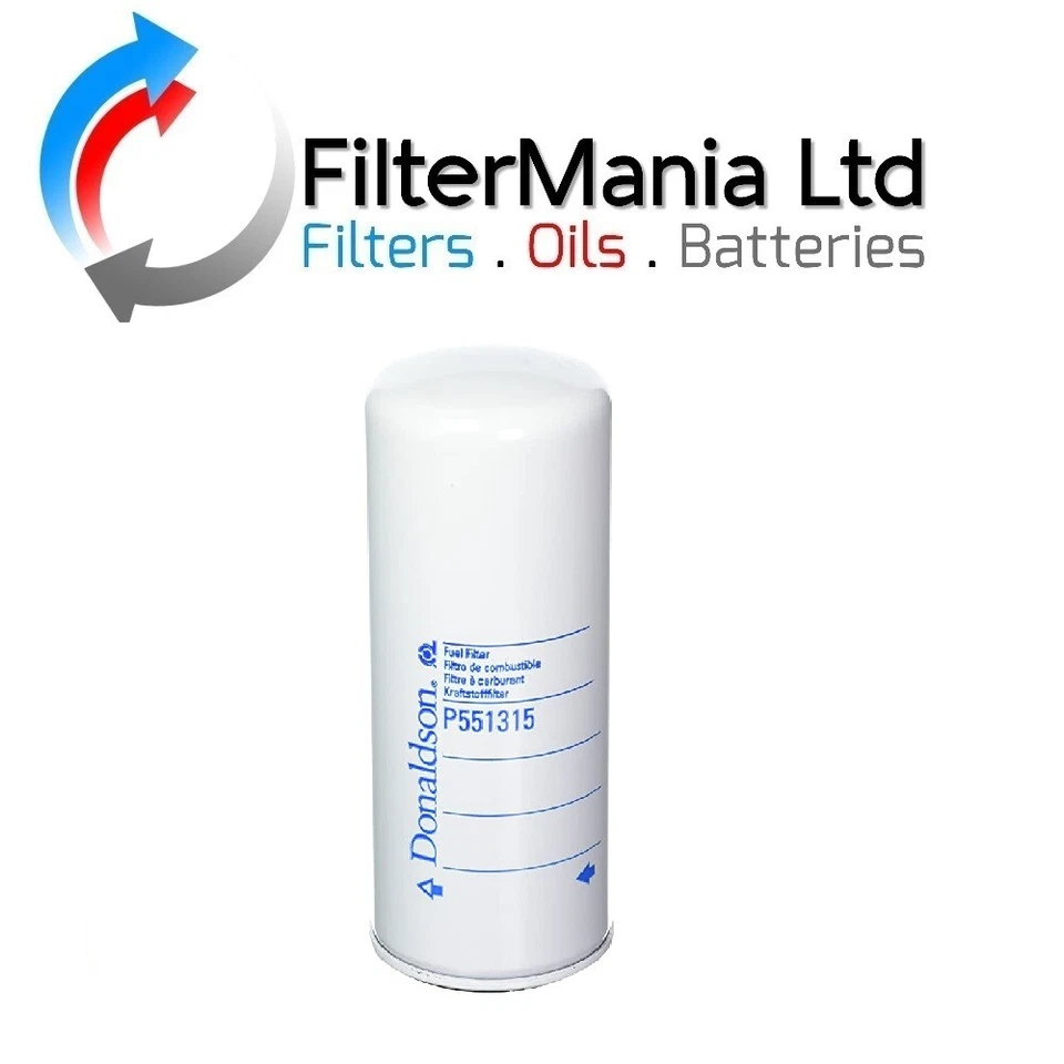 Donaldson P551315 Fuel Filter (Cat 1R0751, 1R0759, BF7634, WK850/3, FF5324)