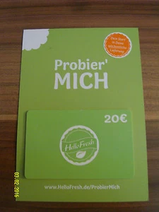 Geschenkkarte 20 € von Hello Fresh - hellofresh.de - Bild 1 von 5