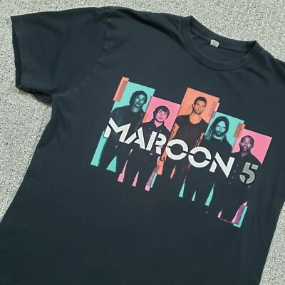 MAROON 5 Shirt Mens XL Black Pop Music North American Tour 2013 Concert Band Tee - Image 1 of 4