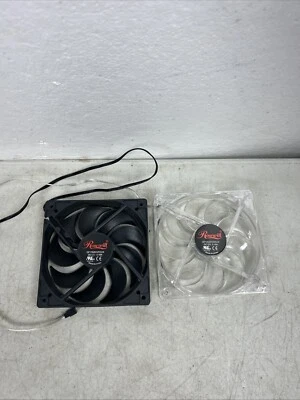 RoseWill Set 2 FanX120mm Computer Case Cooling Fan DF1202512SELN DC12V 0.16A - Image 1 of 4