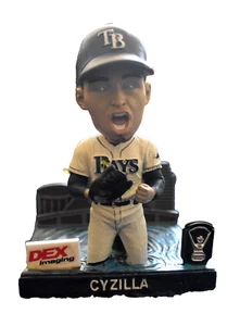 Blake Snell Tampa Bay Rays 2018 Cy Young Award CYZILLA BOBBLEHEAD Original Box - Picture 1 of 2