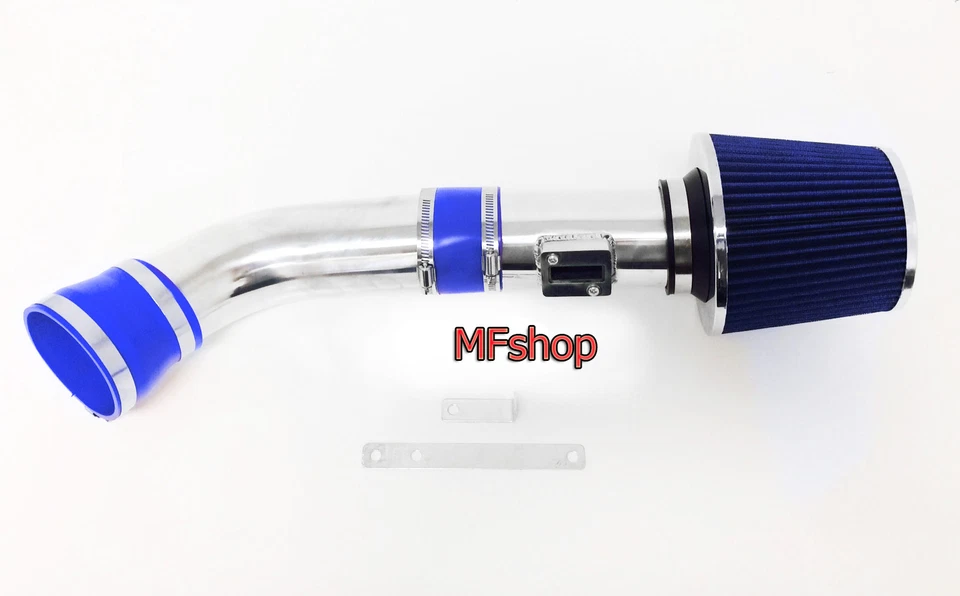 Blue For 2006-2008 Isuzu Ascender 4.2L L6 Air Intake System Kit + Filter - Imagen 1 de 1