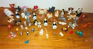 Large Lot Littlest Pet Shop Kenner Animals Vintage Dogs Cats Bunny Birds Hamster - Picture 1 of 3