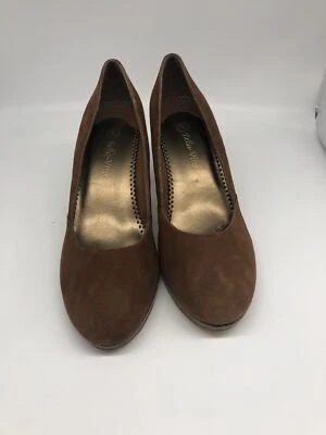 BELLA VITA WOMEN'S "BETA" PLATFORM PUMP TAN SUEDE/TAN LIZARD US SZ 12 M - Image 1 of 4