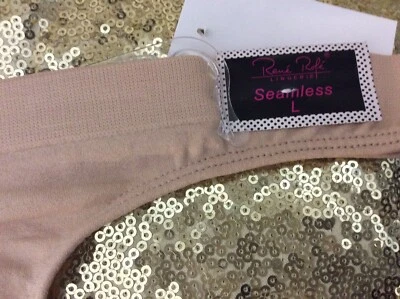 Tanga Panty René Rofe Factor de Confusión Líneas Invisibles Sin Costuras TALLA L Foto 1 de 4