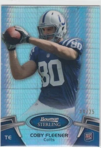 2012 Coby Fleener Bowman Sterling ROOKIE REFRACTOR /25 - #27 Colts Stanford RC - Bild 1 von 1