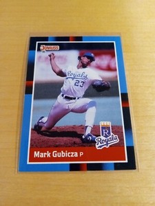 1988 Donruss #54 MARK GUBICZA Kansas City Royals Baseball Card, Pitcher, SP (NM)