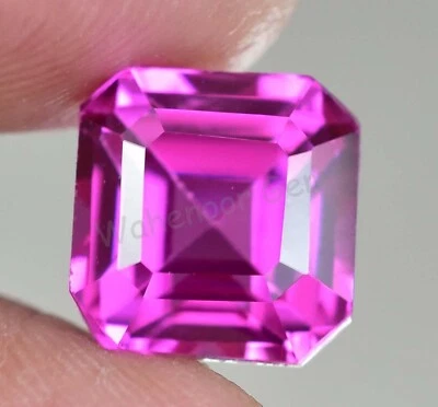 Natural 9.60 Ct Mogok Pink Red Ruby Certified Excellent Emerald Gemstone - Image 1 of 4