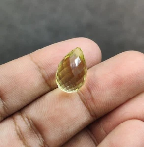 EXCELENTE Y MUY HERMOSA FORMA DE GOTA DE CITRINO 10,18_cts - Imagen 1 de 2