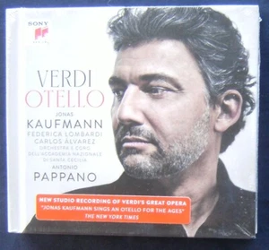 VERDI Otello 2CD DigiBook (2020) Kaufmann Lombardi Alvarez Pappano NEW & SEALED - Picture 1 of 2