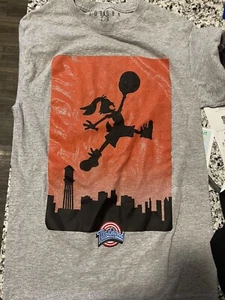 NIKE Hare Jordan Bugs Bunny Space Jam T-Shirt Mens Small basketball Rare! - Picture 1 of 5