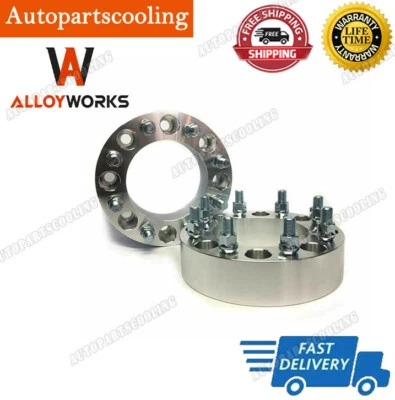 2.5" 8 Studs Wheel Spacer For 1999-2016 FORD F-250 F-350 Super Duty 8X170mm - Image 1 of 4
