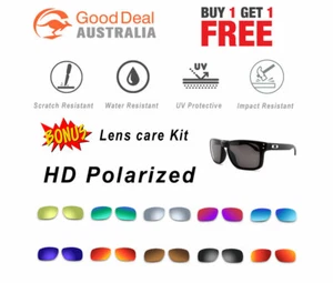 2 x HD Polarized Replacement Lenses For-Oakley Holbrook 9102 Sunglasses Sports - Picture 1 of 16