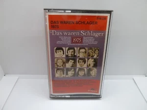 Musik Kassette MC - Das waren Schlager 1975 - 70s 70er Oldies Sampler Compilatio - Picture 1 of 2
