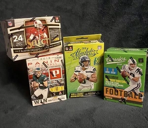 2018 NFL Panini & Classics •Absolute Hanger •2021 Select •Allen RC? Jackson RC? - Picture 1 of 12