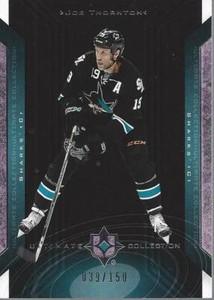 2014-15 Ultimate Collection '04-05 Retro #15 Joe Thornton /150 - NM-MT