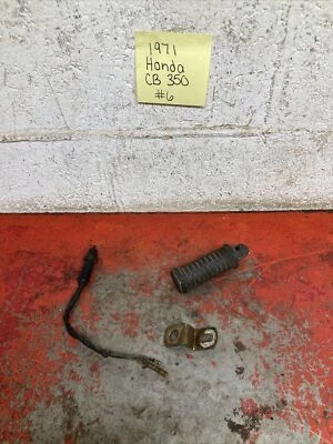 1971 Honda Cb350 переключатель стоп-сигналов кронштейн ножная опора - Изображение 1 из 3