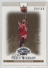 2007-08 Topps Triple Threads Gold /33 Tracy McGrady #31 HOF