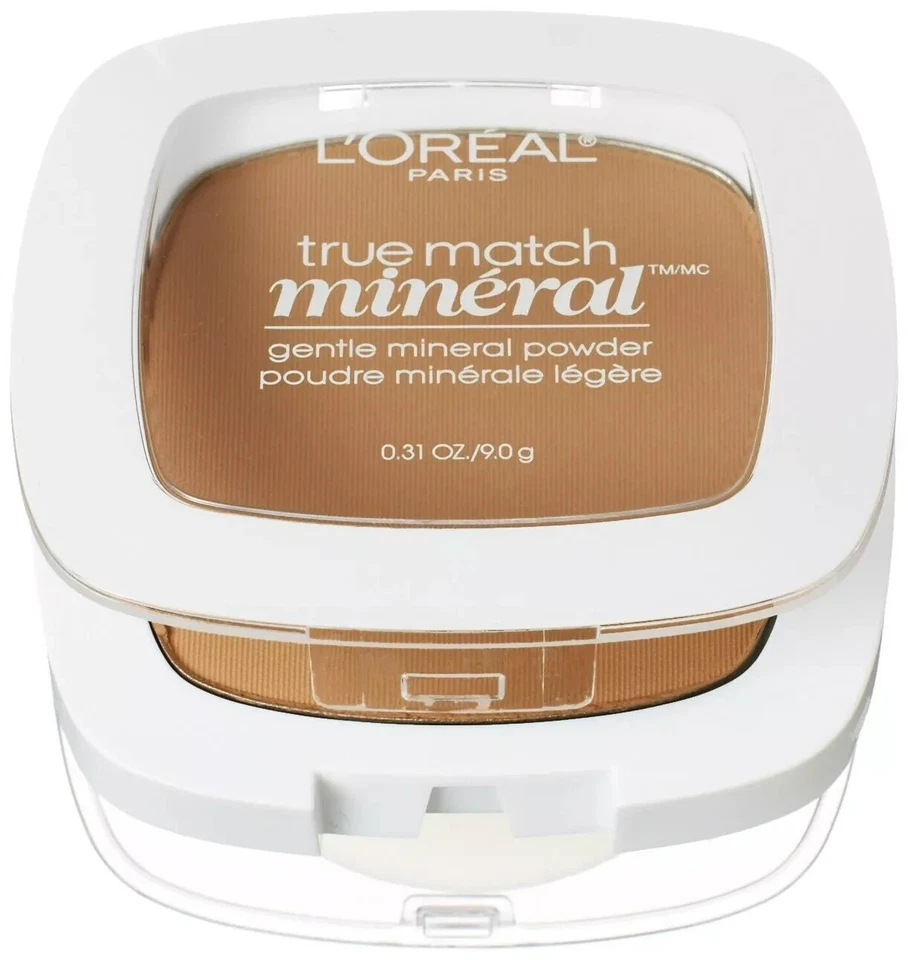 L'Oreal Paris True Match Mineral Pressed Powder, N6-7 Classic Tan - Image 1 of 1