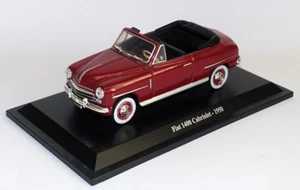 FIAT 1400 CABRIOLET 1950 - HACHETTE - FIAT STORY COLLECTION - 1:43 - Foto 1 di 2