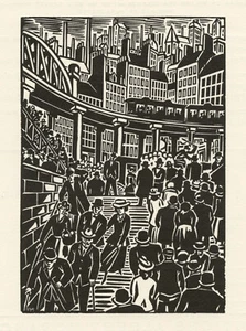 Frans Masereel "La Ville" - Bild 1 von 2