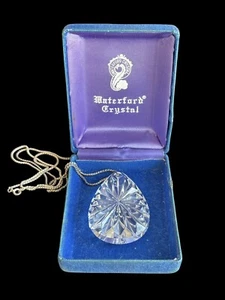 Waterford Crystal Teardrop Pendant - Picture 1 of 6