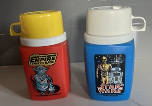 Lote de 2 Termos Vintage Star Wars - “Una Nueva Esperanza” - y El Imperio Contraataca - Imagen 1 de 18