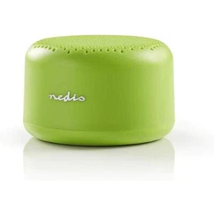 DIFFUSORE BLUETOOTH NEDIS SPBTAV01GN 3 W RMS COLORE VERDE - Foto 1 di 1