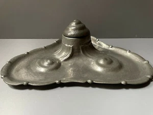 Jugendstil Tintenfass Floral Dänemark Dansk Kunst Tin Mogens Ballin Art Nouveau - Bild 1 von 10