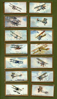 BAT Aeroplanes (Gilt Border) 1926 Twenty-four Cards Good - Image 1 of 4