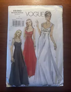 Vogue V8360 Misses' Dress size A (6-8-10) Unused - Picture 1 of 4