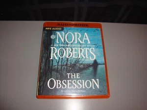 The Obsession Nora Roberts MP3 CD Audiobook Unabridged Romance Mystery Thriller - Picture 1 of 7